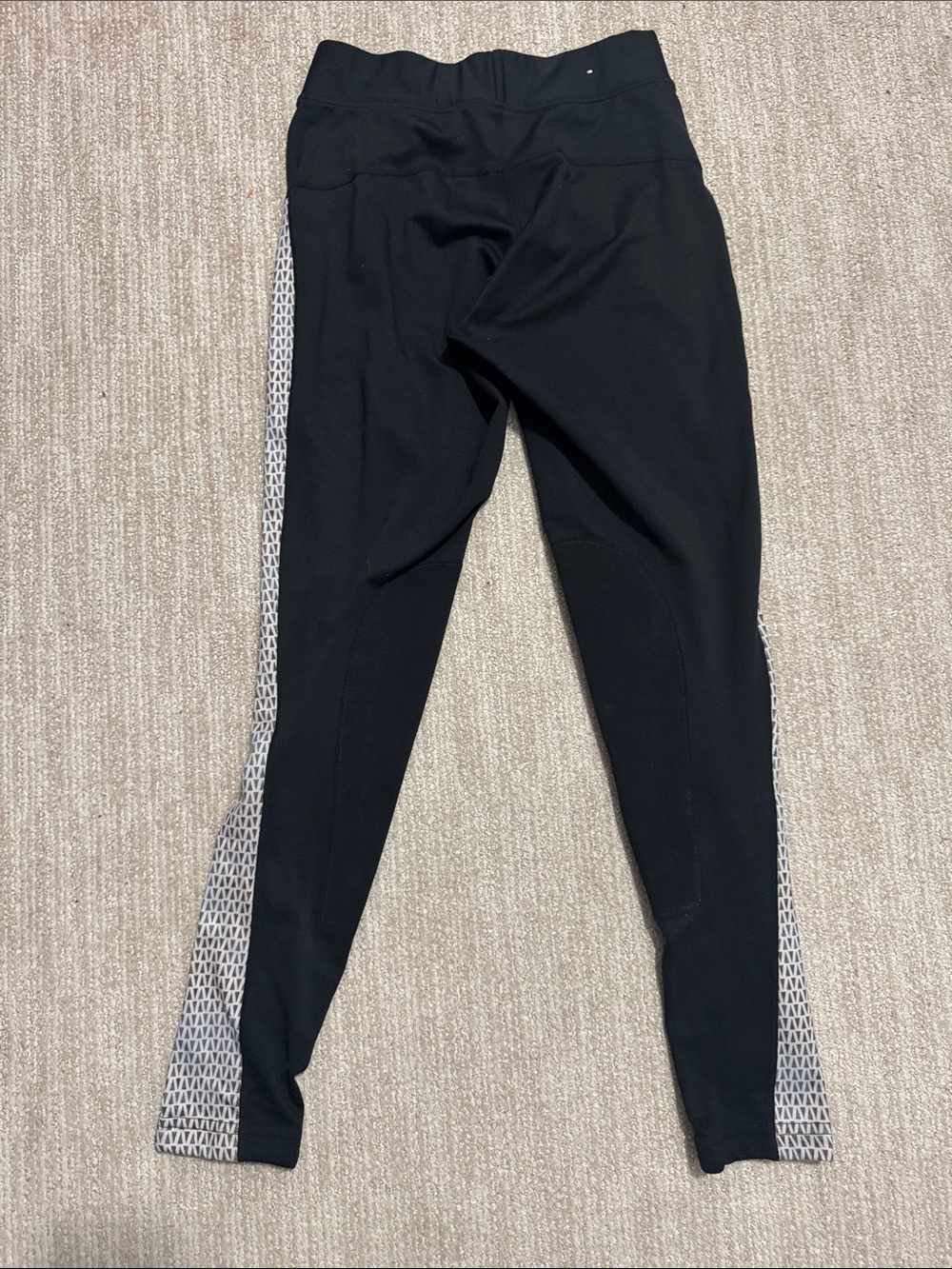 Kerrits Woman's S Black Free Style Knee Patch Riding Pants Equestrian Breeches - Picture 8 of 10